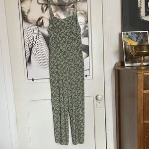 Old Navy Floral Ankle-Length Romper – Size Small Wide-Leg, Breezy Fit